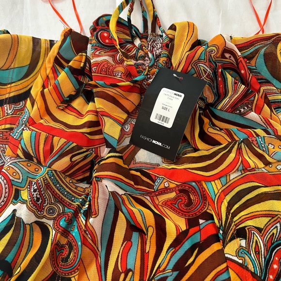 NWT split maxi dress - Picture 3 of 3